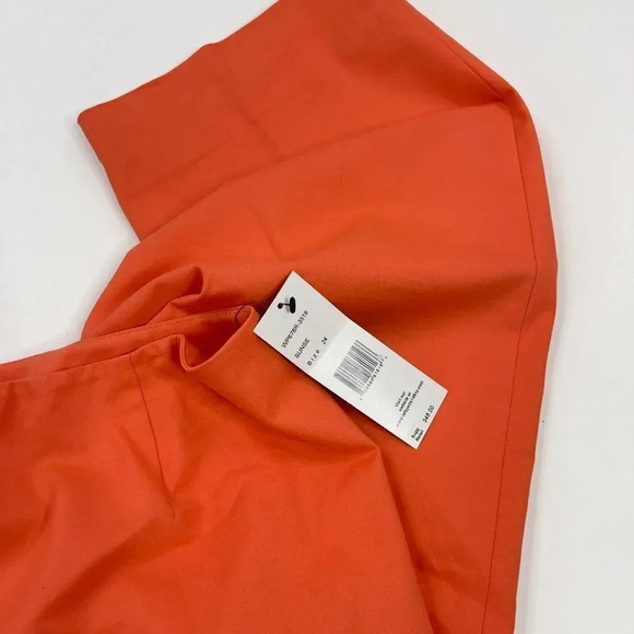 Lafayette 148 Cropped Orange Pants 24W - Picture 4 of 12